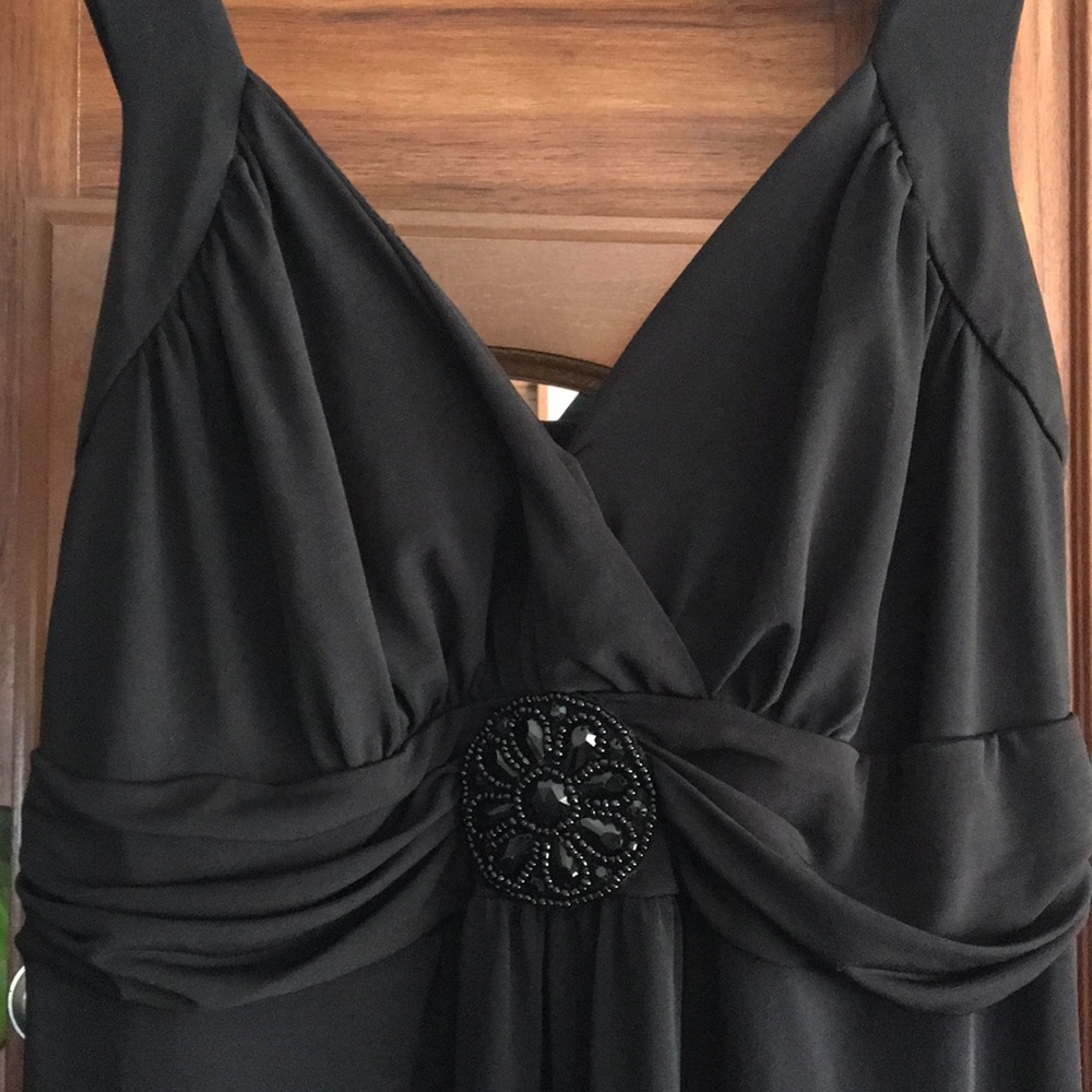 Simple black dress